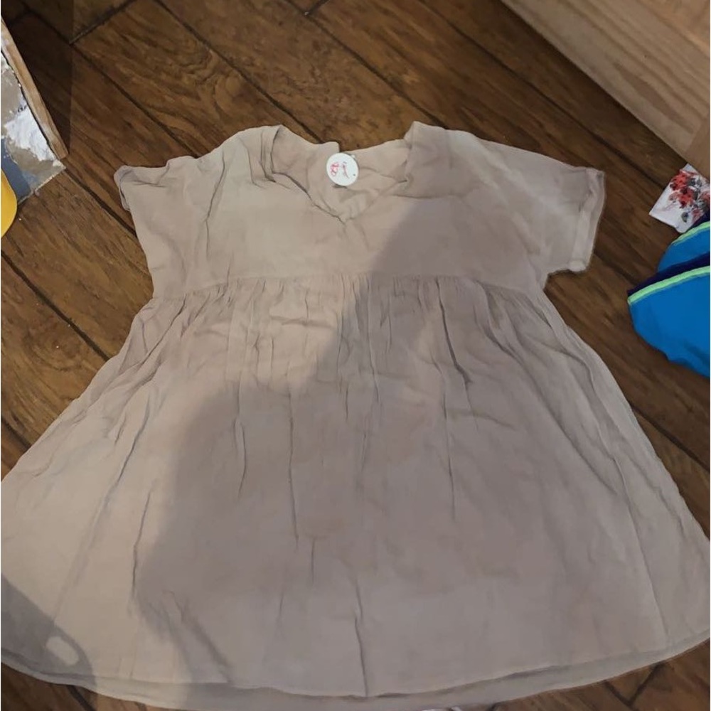 Mini puffer dress